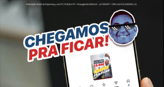 CHEGAMOS PRA FICAR